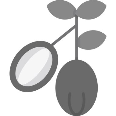 ağaç bitkisi, vektör simgesi