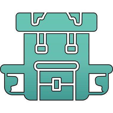 Dövme arkaplanının vektör çizimi