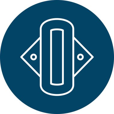 Modern b 'nin vektör illüstrasyonu eksik simgesi