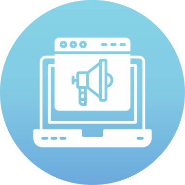 seo modern simgesinin vektör illüstrasyonu