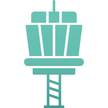 Geminin basit vektör çizimi modern illüstrasyon simgesi