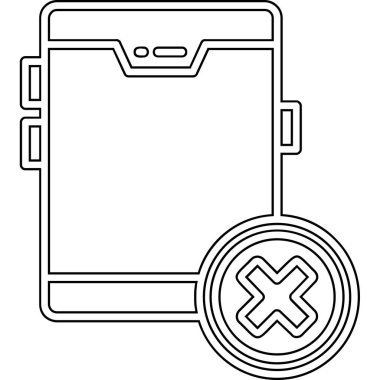 Geri dönüşüm sembolü vektör illüstrasyon tasarımlı akıllı telefon