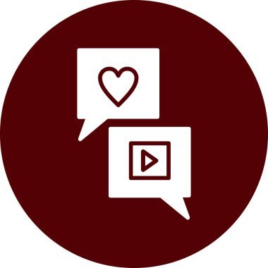 Modern bir simgenin vektör illüstrasyonu