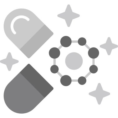 ilaç ikonu, vektör illüstrasyonu