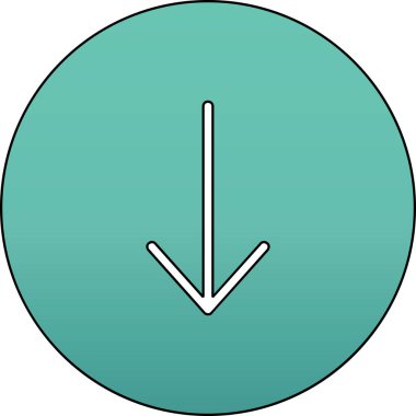 güzel sol ok vektör çizgisi simgesi