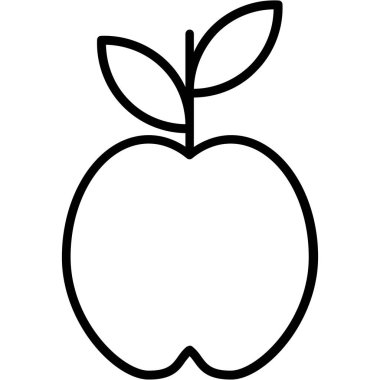 Gıda simgesinin vektör illüstrasyonu