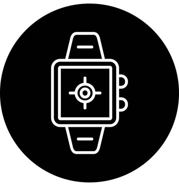 vektör izleme simgesi illüstrasyonu