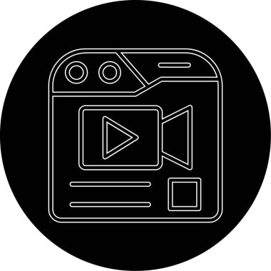 seo modern simgesinin vektör illüstrasyonu