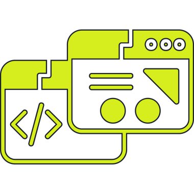 seo modern simgesinin vektör illüstrasyonu