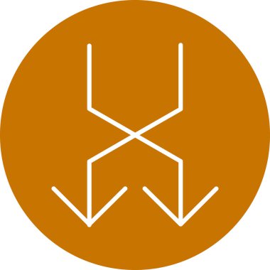 ok vektörü simgesi modern basit vektör illüstrasyonu