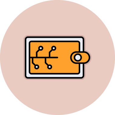 Modern b 'nin vektör illüstrasyonu eksik simgesi