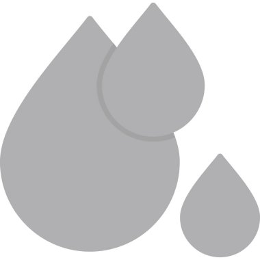 Su bırakma simgesinin vektör illüstrasyonu