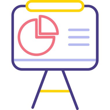 Çizelge. Web simgesi basit illüstrasyon