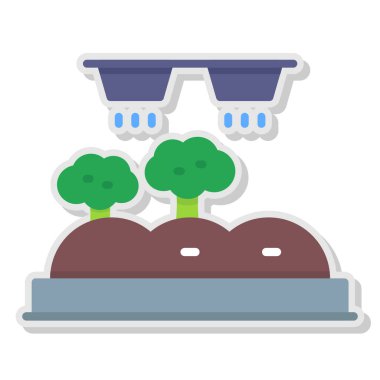 Ağacı olan bir bahçe.