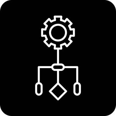 seo modern simgesinin vektör illüstrasyonu