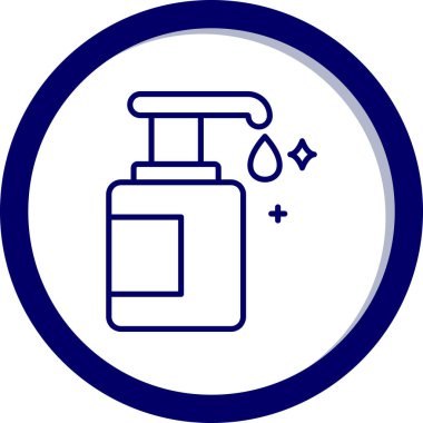 Sprey. Web simgesi basit illüstrasyon