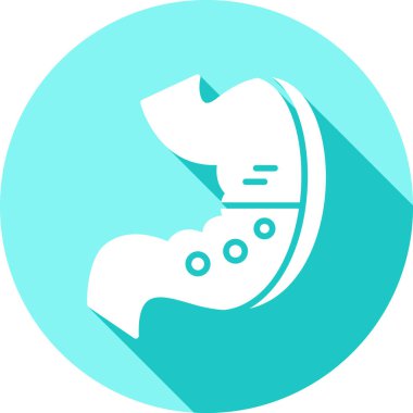 Yiyeceğin vektör çizimi ve ikon eksikliği