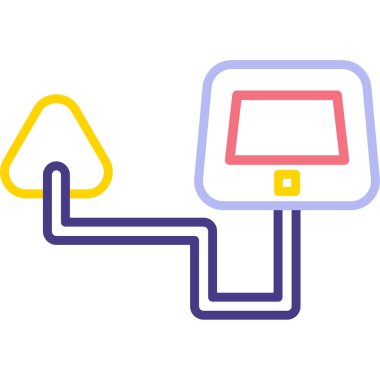 seo modern simgesinin vektör illüstrasyonu