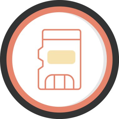 Pil. Web simgesi basit illüstrasyon