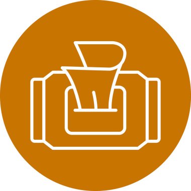 kahve fincanı simgesi, vektör illüstrasyonu