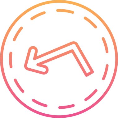 ok simgesi, basit tasarım illüstrasyonu