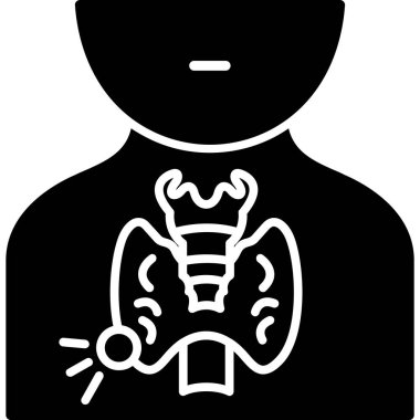 İnsan anatomisi ikonu vektör illüstrasyonu