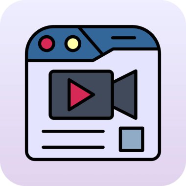 Web tasarım ikonu vektör illüstrasyonu