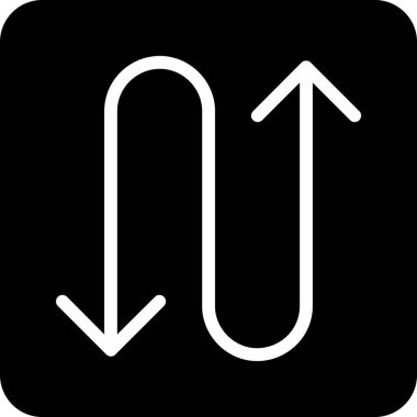 ok simgesi vektör illüstrasyonu