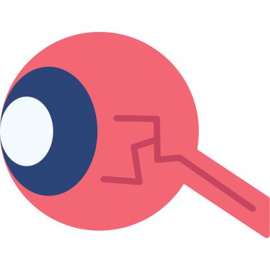 Göz simgesi vektör illüstrasyonu