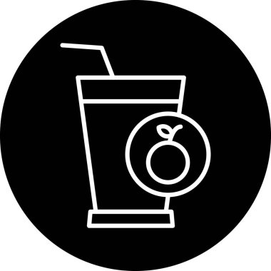 Gıda simgesinin vektör illüstrasyonu