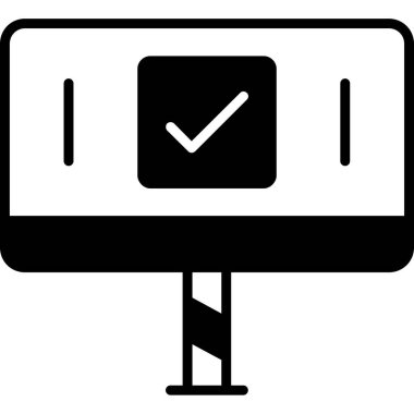 Bilgisayar monitörü. Basit tasarım