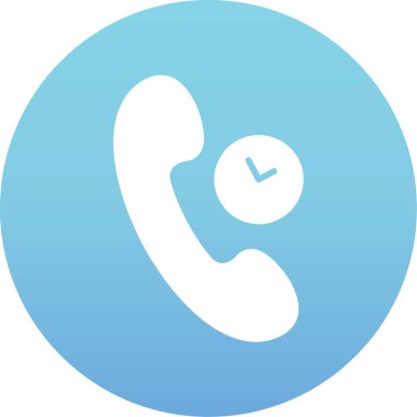 Çağrı. Web simgesi basit illüstrasyon