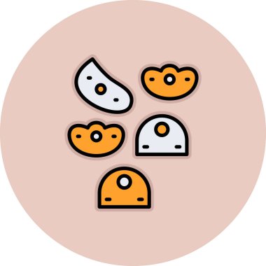 Vektör illüstrasyonu, simge ögesi arkaplanı