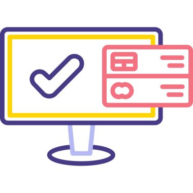 kontrol listesi simgesi, vektör illüstrasyonu