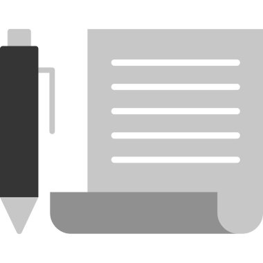 belge dosya vektör simgesi