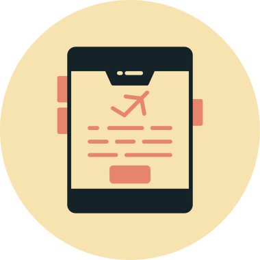 Kontrol Listesi Düz Vektör Simgesi