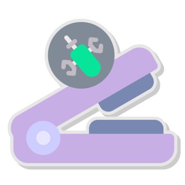 Modern simgenin vektör illüstrasyonu