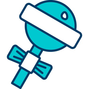 uydu anten simgesi. vektör illüstrasyonu