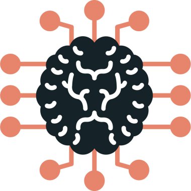 Virüs ikonu vektör illüstrasyonu
