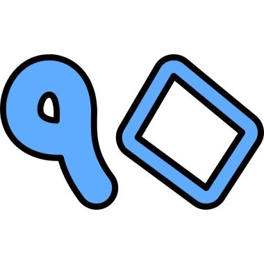 şeker web simgesi, vektör çizim