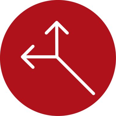 ok simgesi vektör illüstrasyonu