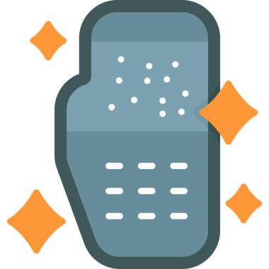 Akıllı bir telefonun vektör modern simgesi