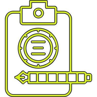 Kamera simgesi. Web için kamera vektör simgelerinin basit illüstrasyonu