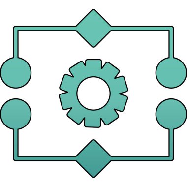 Güzel Ayarlar Vektör Kabartma Simgesi