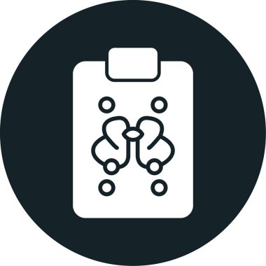 Kalbi olan bir kalbin vektör çizimi