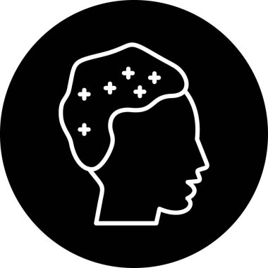 Bir yıldız simgesinin vektör illüstrasyonu