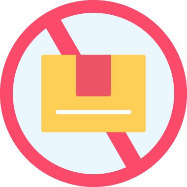 Modern simgeyi sil, vektör illüstrasyonunu sil