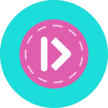 ok vektörü simgesi modern basit illüstrasyon