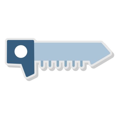 Çizgi film etiketinin vektör illüstrasyonu