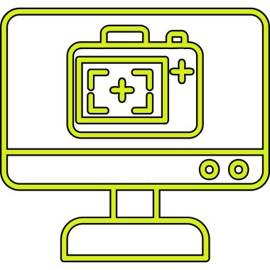 pil simgesi, vektör illüstrasyonu